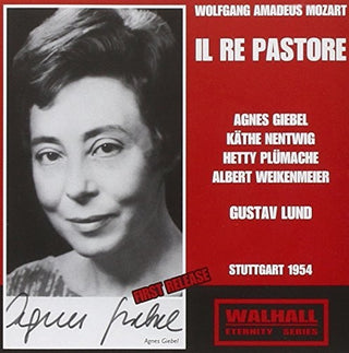 the album cover for Giebel - Il Re Pastore