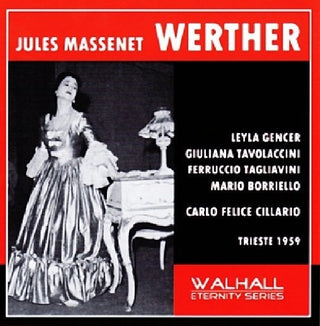 the album cover for Gencer - Werther