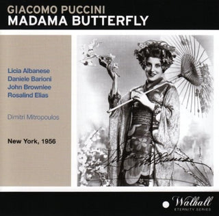 the album cover for LICIA ALBANESE - Madama Butterfly