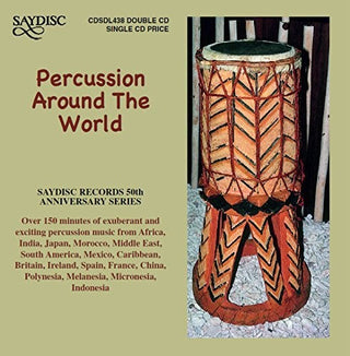the album cover for Various Artists - Percussion Around World