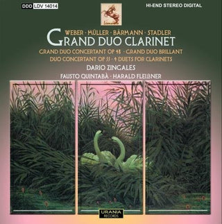 the album cover for Zingales / Quintaba / Fleissner - Grand Duo Clarinet