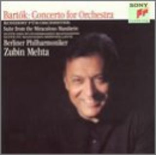 the album cover for Berlin Philharmonic Orchestra / Mehta - Concerto for Orchestra
