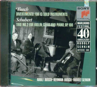 the album cover for Serkin / Rose / Levine - Marlboro Fest 40th Anniversary