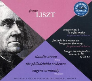 the album cover for Unknown Artist - Heritage Liszt