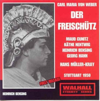 the album cover for Bensing - Der Freischutz