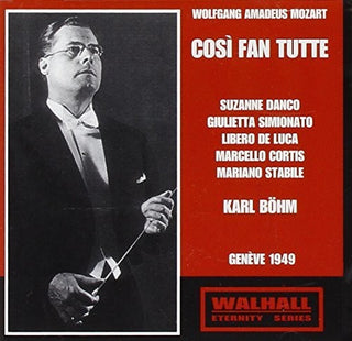 the album cover for Bohm - Cosi Fan Tutte