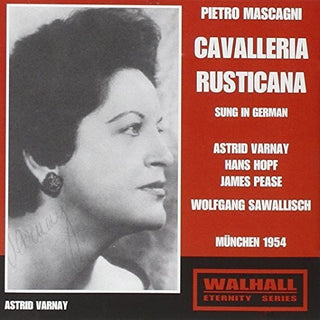 the album cover for Varnay - Cavalleria Rusticana