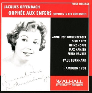 the album cover for Paul Burkhard - Orpheus in Der Unterwelt
