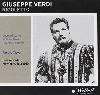 the album cover for Warren - Rigoletto