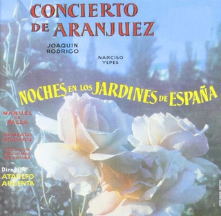 the album cover for Spanish National Orchestra / Argenta - Concierto de Aranjue