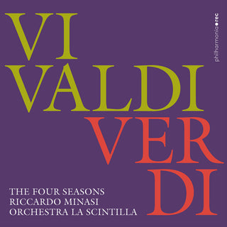 the album cover for Verdi / Minasi - Four Seasons