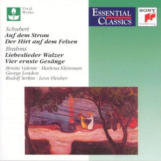 the album cover for Serkin / Valente - Auf Dem Strom Der