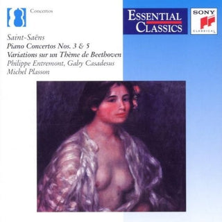 the album cover for Entremont - Piano Concertos 3