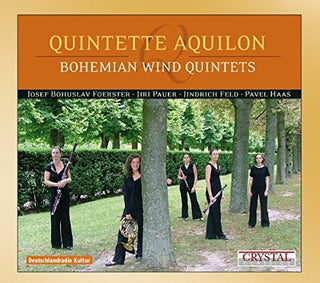 the album cover for Bohemian Wind Quintets - Quintette Aquilon