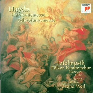 the album cover for Tafelmusik / Kamp / Hering - Harmoniemesse Schopfun