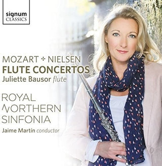 the album cover for Bausor / Royalrthern Sinfonia / Martin - Flute Concertos