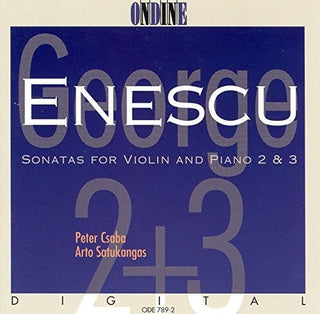 the album cover for Csaba / Satukangas - Sonatas for Violin