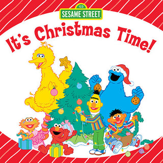the album cover for Sesame Street - It's Christmas Time!