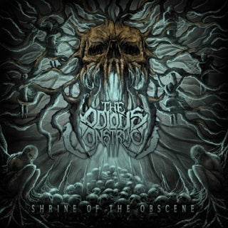 the album cover for Odious Construct - Shrine of the Obscene