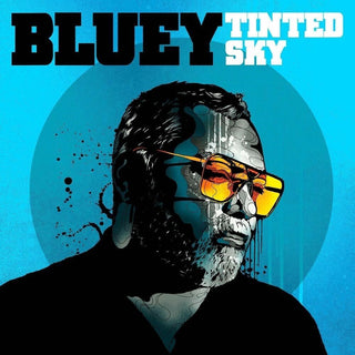 the album cover for Bluey - Tinted Sky