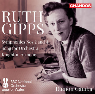 the album cover for Gipps - Symphonies 2 & 4