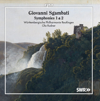 the album cover for Sgambati - Symphonies 1 & 2