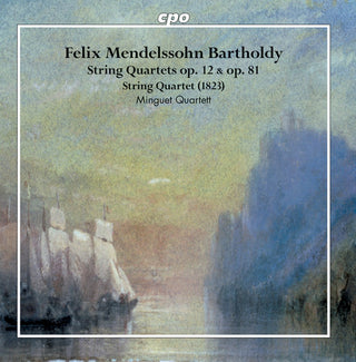 the album cover for Mendelssohn / Minguet Quartett - String Quartets 2