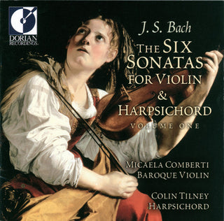 the album cover for Micaela Comberti - 6 Sonatas for Violin & Harpsichord 1