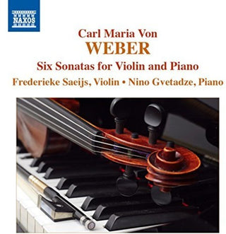 the album cover for Gvetadze / Saeijs - Six Sonatas For Violin