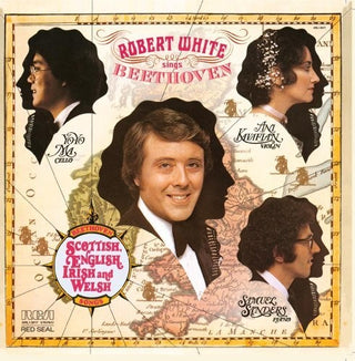 the album cover for Sanders / Ma / White - Folk Song Arrangement