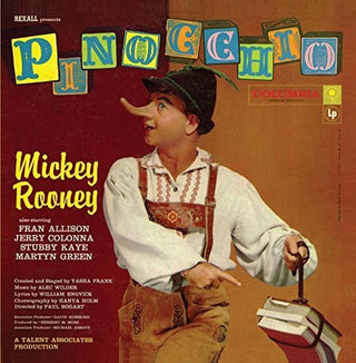the album cover for Original Television Cast - Pinocchio