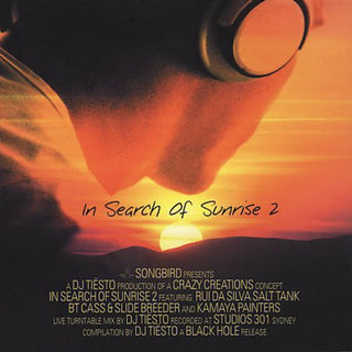 the album cover for Tiesto - In Search Of Sunrise, Vol. 2