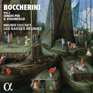 the album cover for Boccherini / Cocset - Sonate Per Il Violincello E Basso