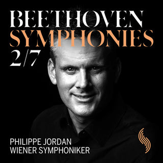 the album cover for Beethoven / Wiener Symphoniker - Symphonies 2 & 7