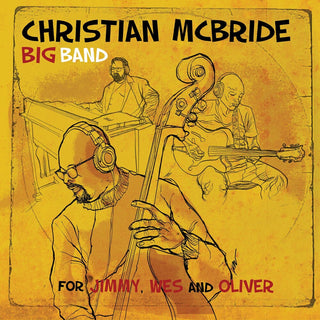 the album cover for Christian Mcbride - For Jimmy, Wes And Oliver