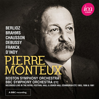 the album cover for Berlioz / Monteux - Debussy / Chausson / Brahms