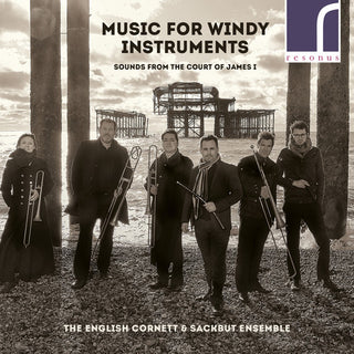 the album cover for Adson / English Cornett & Sackbut Ensemble - Music for Windy Instruments