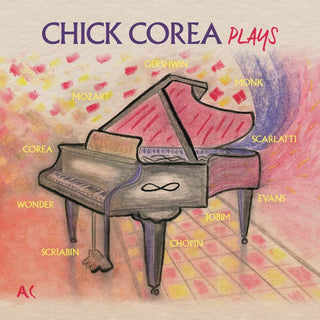 the album cover for Chick Corea - Plays