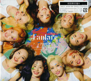 the album cover for TWICE - Fanfare: A Version [Import Limited Edition CD/DVD]