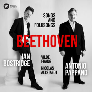 the album cover for Ian Bostridge / Pappano,Antonio - Beethoven [Digipak]