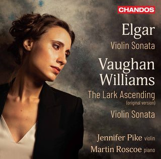 the album cover for Elgar / Pike / Roscoe - Violin Sonata