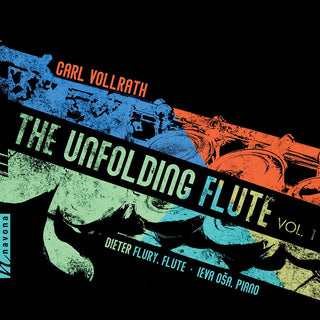 the album cover for Vollrath / Flury / Osa - Unfolding Flute 1