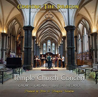 the album cover for Sayce / Morris / Darbourne - Temple Church Concert