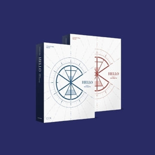 the album cover for Cix - Hello, Strange Time (Random Cover) (incl. 84pg Photobook, 2pc Photocard, Folded Poster, Postcard, Sticker, Illustrated Card + Ba