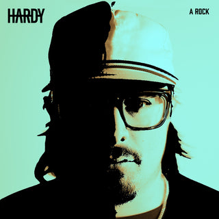 the album cover for Hardy - A Rock