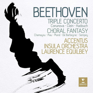 the album cover for Sandrine Piau / Morel,Anaick - Beethoven: Chorfantasie Triple Concerto [Digipak]