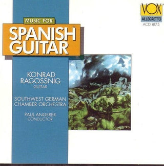 the album cover for Ragossnig - Music for Spanish Guitar