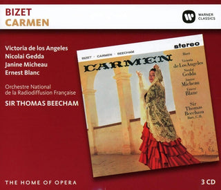 the album cover for De Los Victoria Angeles / Gedda,Nicolai - Bizet: Carmen