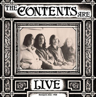 The Contents Are- Live Davenport Iowa 1968