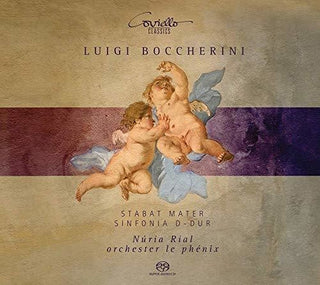 the album cover for Boccherini / Nuria Rial / Orchester Le Phenix - Stabat Mater